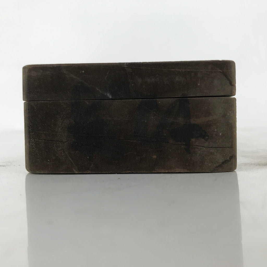 Japanese Wood Carved Kashigata Cake Mold Vtg Sweet Wagashi Cut Madai Fish Kg573