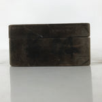 Japanese Wood Carved Kashigata Cake Mold Vtg Sweet Wagashi Cut Madai Fish Kg573