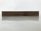 Japanese Wood Carved Kashigata Cake Mold Vtg Sweet Wagashi Cut Madai Fish Kg573