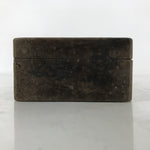 Japanese Wood Carved Kashigata Cake Mold Vtg Sweet Wagashi Cut Madai Fish Kg573