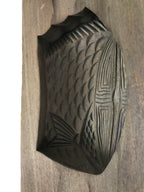 Japanese Wood Carved Kashigata Cake Mold Vtg Sweet Wagashi Cut Madai Fish Kg599