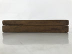 Japanese Wood Carved Kashigata Cake Mold Vtg Sweet Wagashi Cut Madai Fish Kg599