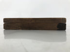 Japanese Wood Carved Kashigata Cake Mold Vtg Sweet Wagashi Cut Madai Fish Kg599