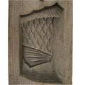Japanese Wood Carved Kashigata Cake Mold Vtg Sweet Wagashi Cut Madai Fish Kg637