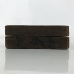 Japanese Wood Carved Kashigata Cake Mold Vtg Sweet Wagashi Cut Madai Fish Kg7025