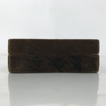 Japanese Wood Carved Kashigata Cake Mold Vtg Sweet Wagashi Cut Madai Fish Kg7025