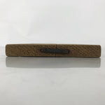 Japanese Wood Carved Kashigata Cake Mold Vtg Sweet Wagashi Fish Basket Kg593