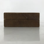 Japanese Wood Carved Kashigata Cake Mold Vtg Sweet Wagashi Folding Fan Kg581