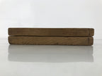Japanese Wood Carved Kashigata Cake Mold Vtg Sweet Wagashi Folding Fan Kg687