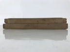 Japanese Wood Carved Kashigata Cake Mold Vtg Sweet Wagashi Folding Fan Kg709