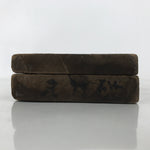 Japanese Wood Carved Kashigata Cake Mold Vtg Sweet Wagashi Ginger Shouga Kg572