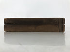 Japanese Wood Carved Kashigata Cake Mold Vtg Sweet Wagashi Ginger Shouga Kg597