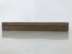Japanese Wood Carved Kashigata Cake Mold Vtg Sweet Wagashi Goby Fish Haze Kg696