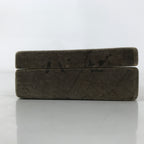 Japanese Wood Carved Kashigata Cake Mold Vtg Sweet Wagashi Goby Fish Haze Kg696