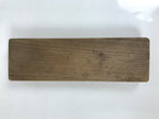 Japanese Wood Carved Kashigata Cake Mold Vtg Sweet Wagashi Goby Fish Haze Kg696