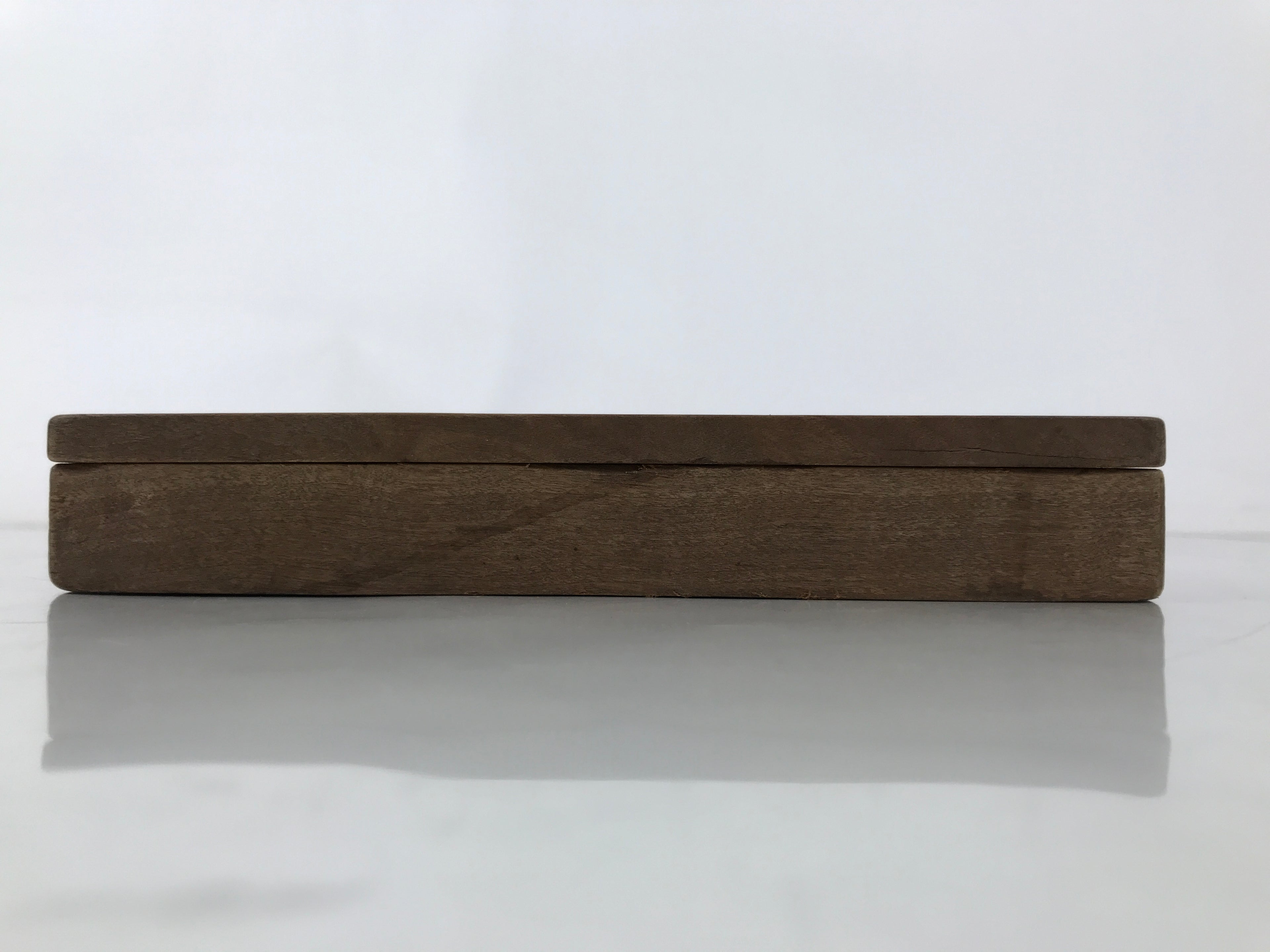 Japanese Wood Carved Kashigata Cake Mold Vtg Sweet Wagashi Goby Fish Haze Kg703