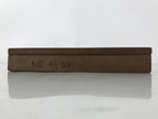 Japanese Wood Carved Kashigata Cake Mold Vtg Sweet Wagashi Goby Fish Haze Kg703