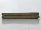 Japanese Wood Carved Kashigata Cake Mold Vtg Sweet Wagashi Hamuguri Clams Kg615