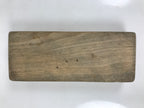 Japanese Wood Carved Kashigata Cake Mold Vtg Sweet Wagashi Hamuguri Clams Kg615