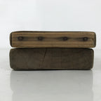 Japanese Wood Carved Kashigata Cake Mold Vtg Sweet Wagashi Heavenly Being Kg652