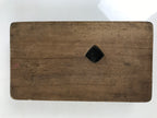Japanese Wood Carved Kashigata Cake Mold Vtg Sweet Wagashi Heavenly Being Kg652