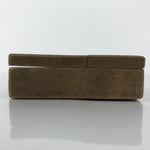 Japanese Wood Carved Kashigata Cake Mold Vtg Sweet Wagashi Kanji Protect Kg770