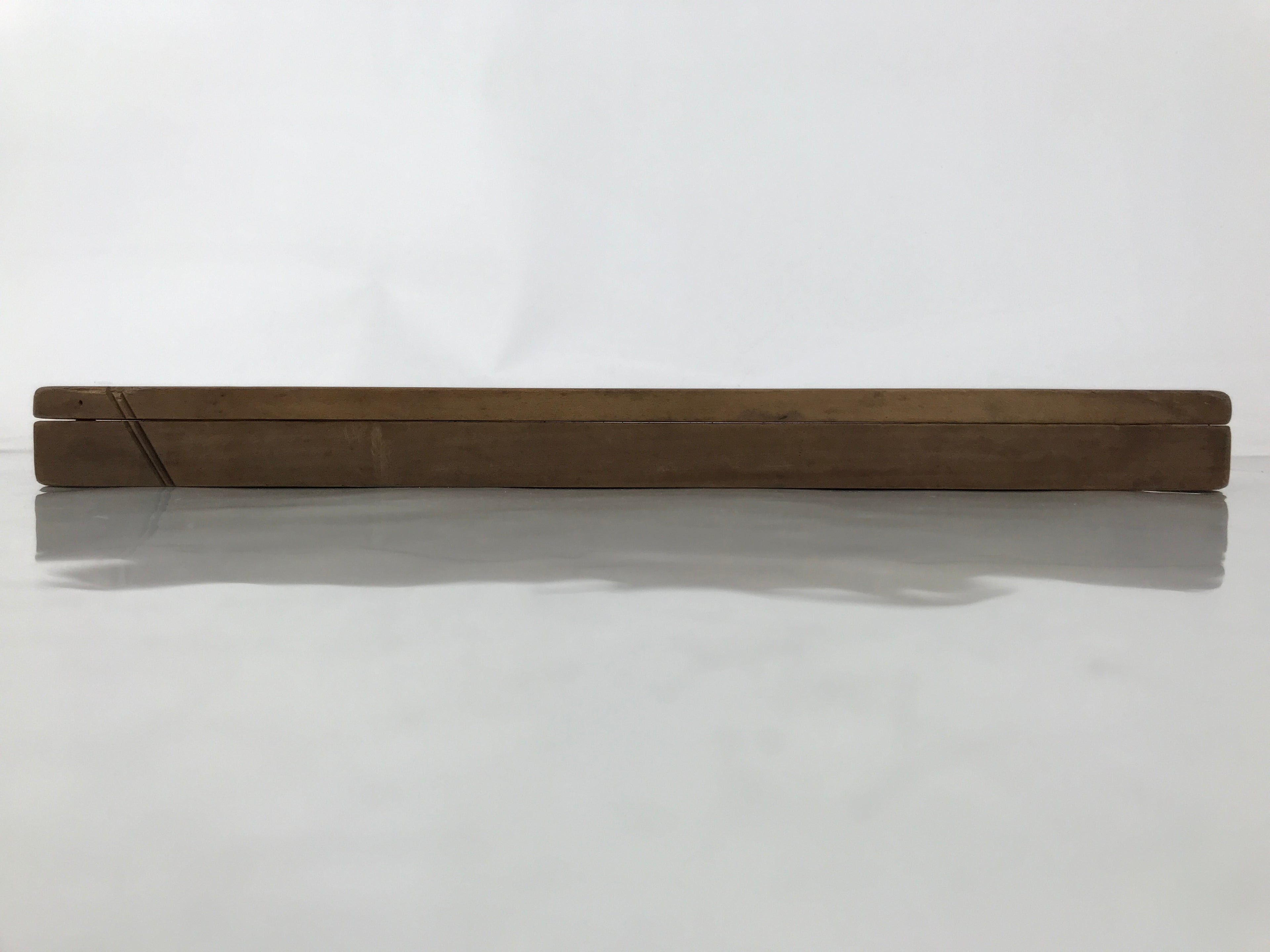 Japanese Wood Carved Kashigata Cake Mold Vtg Sweet Wagashi Kanji Sincerity Kg700