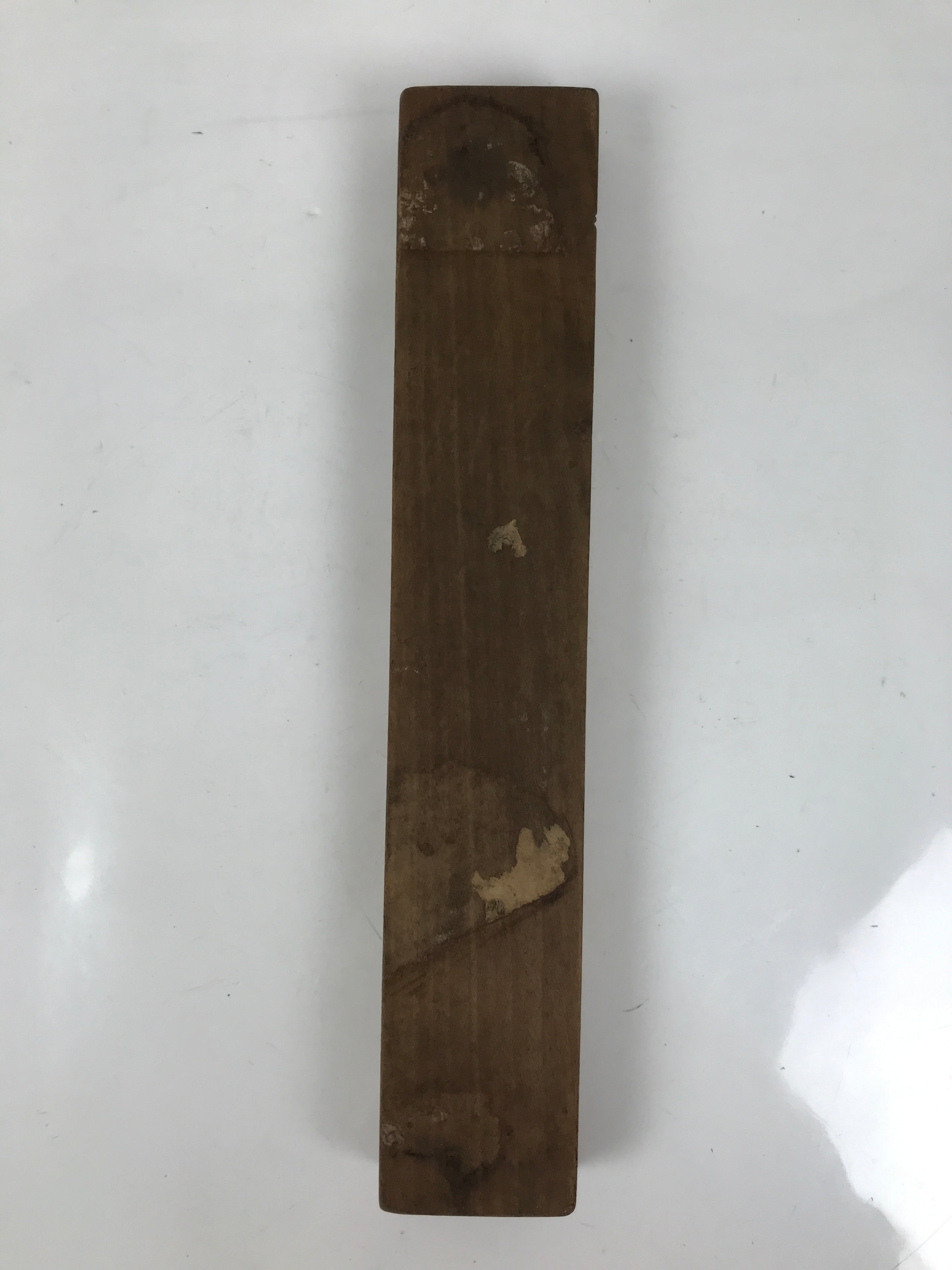 Japanese Wood Carved Kashigata Cake Mold Vtg Sweet Wagashi Kanji Sincerity Kg700
