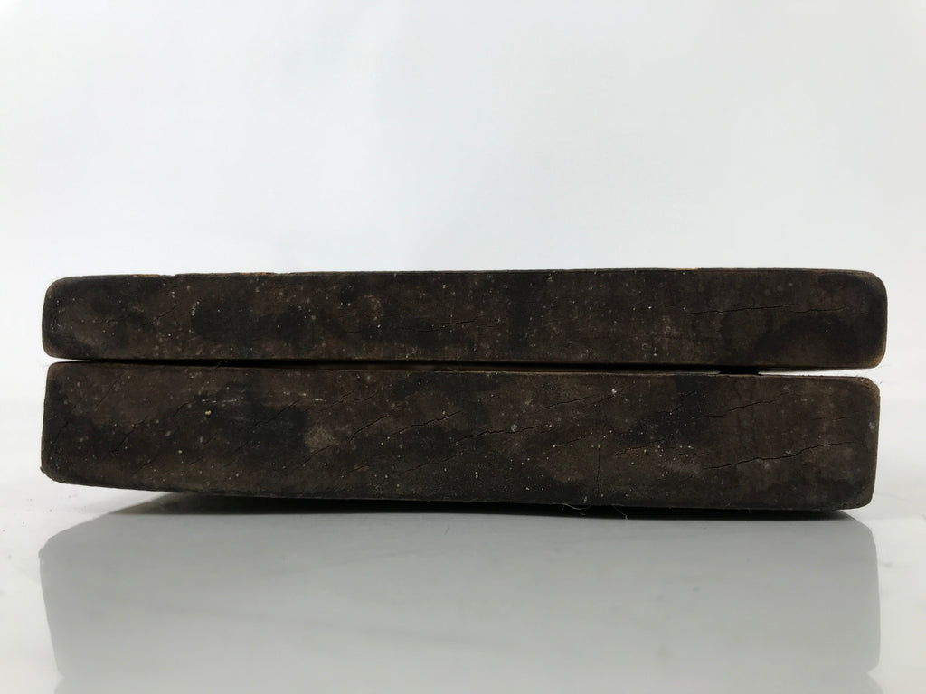 Japanese Wood Carved Kashigata Cake Mold Vtg Sweet Wagashi Koi Fish Kg566