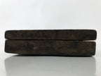 Japanese Wood Carved Kashigata Cake Mold Vtg Sweet Wagashi Koi Fish Kg566