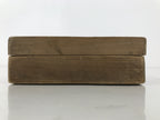 Japanese Wood Carved Kashigata Cake Mold Vtg Sweet Wagashi Loquat Biwa Kg622