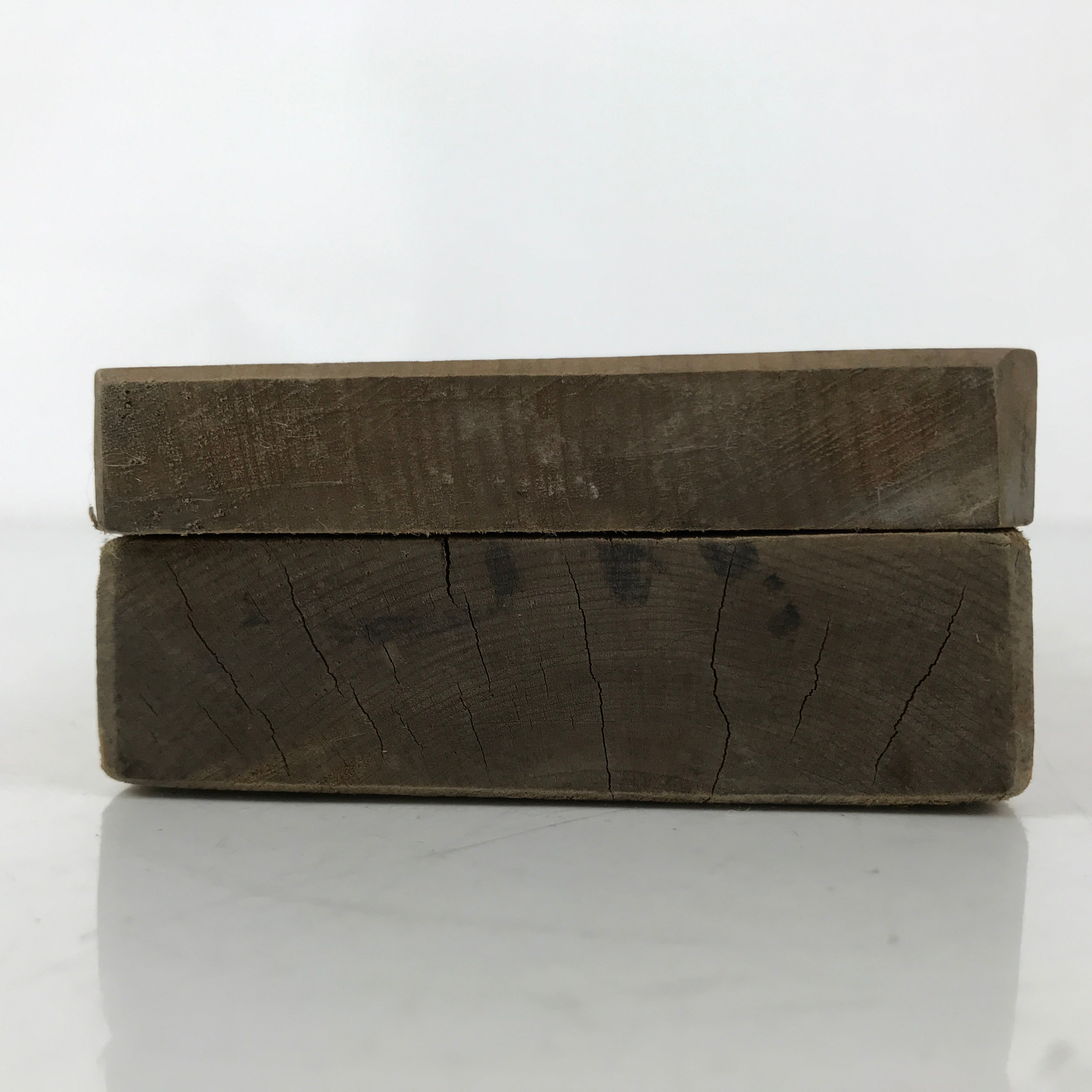 Japanese Wood Carved Kashigata Cake Mold Vtg Sweet Wagashi Loquat Biwa Kg622