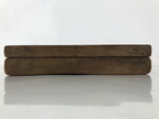 Japanese Wood Carved Kashigata Cake Mold Vtg Sweet Wagashi Lotus Flower Kg661
