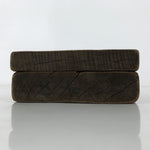 Japanese Wood Carved Kashigata Cake Mold Vtg Sweet Wagashi Lotus Flower Kg661