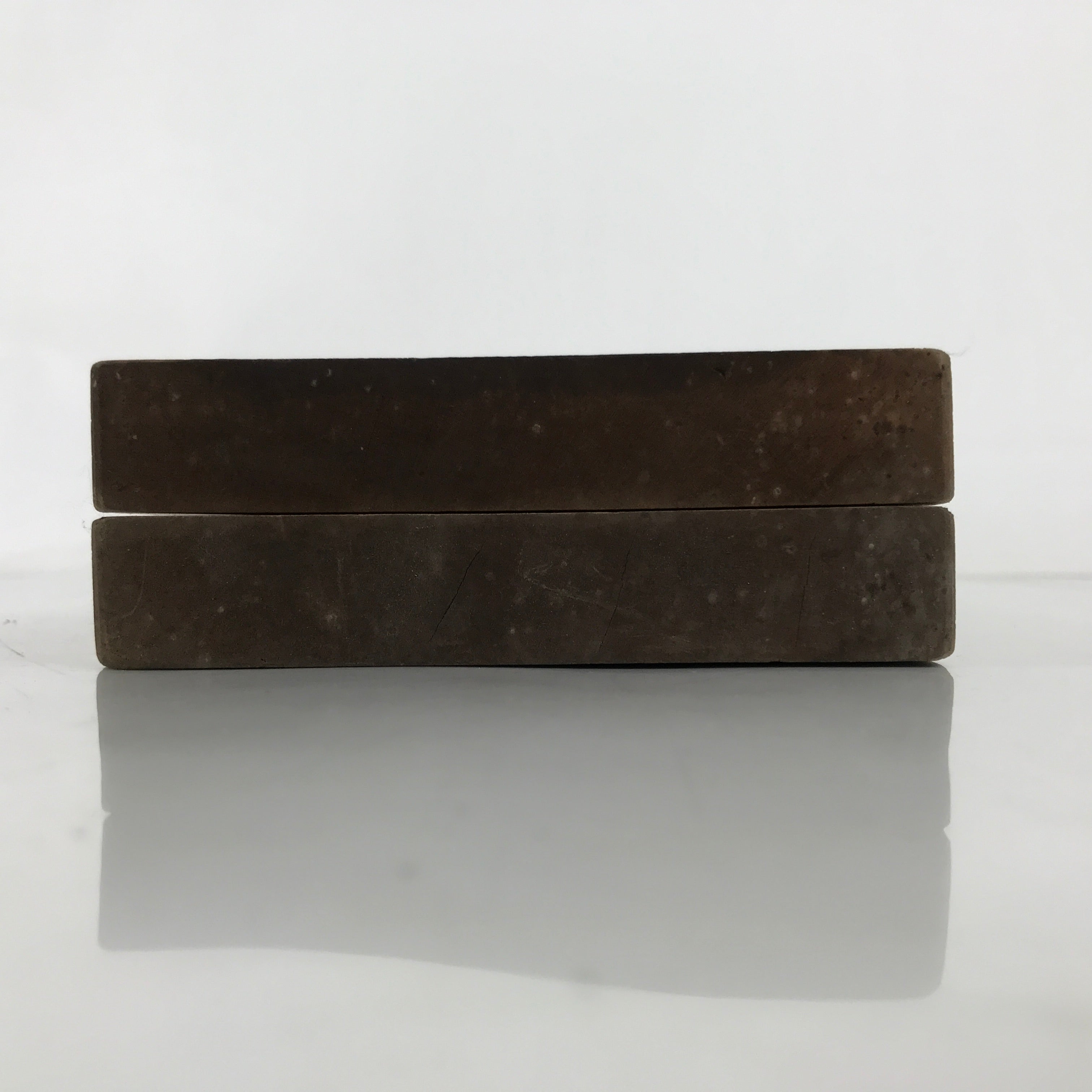 Japanese Wood Carved Kashigata Cake Mold Vtg Sweet Wagashi Lotus Leaf Kg576