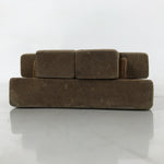 Japanese Wood Carved Kashigata Cake Mold Vtg Sweet Wagashi Lotus Root Kg580