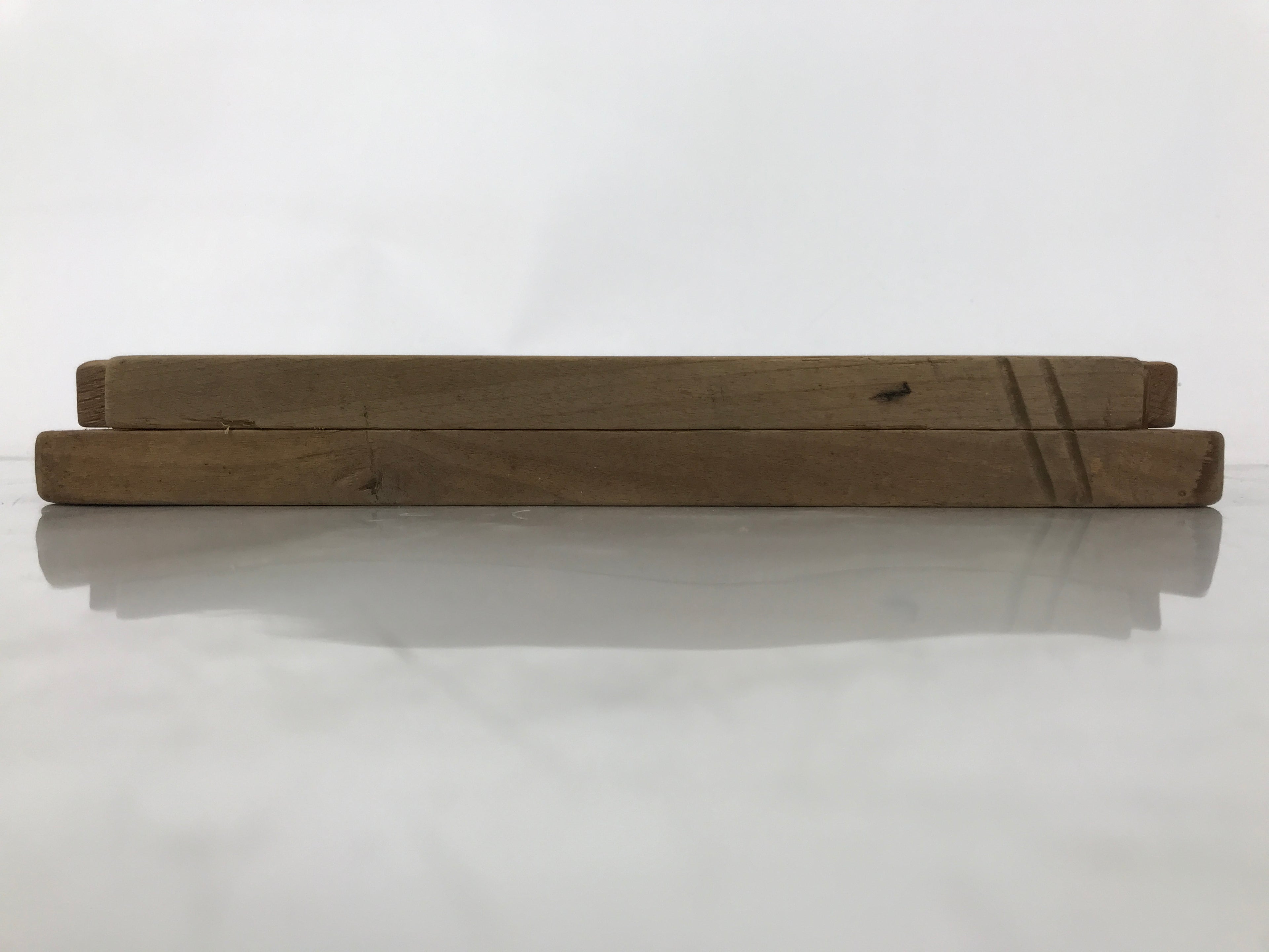 Japanese Wood Carved Kashigata Cake Mold Vtg Sweet Wagashi Lotus Root Kg580