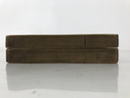Japanese Wood Carved Kashigata Cake Mold Vtg Sweet Wagashi Lotus Seed Pod Kg616