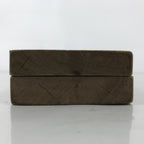 Japanese Wood Carved Kashigata Cake Mold Vtg Sweet Wagashi Lotus Seed Pod Kg616