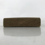 Japanese Wood Carved Kashigata Cake Mold Vtg Sweet Wagashi Madai Fish Fan Kg587