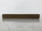 Japanese Wood Carved Kashigata Cake Mold Vtg Sweet Wagashi Madai Fish Fan Kg587