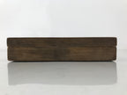 Japanese Wood Carved Kashigata Cake Mold Vtg Sweet Wagashi Matsu Pine Tree Kg614