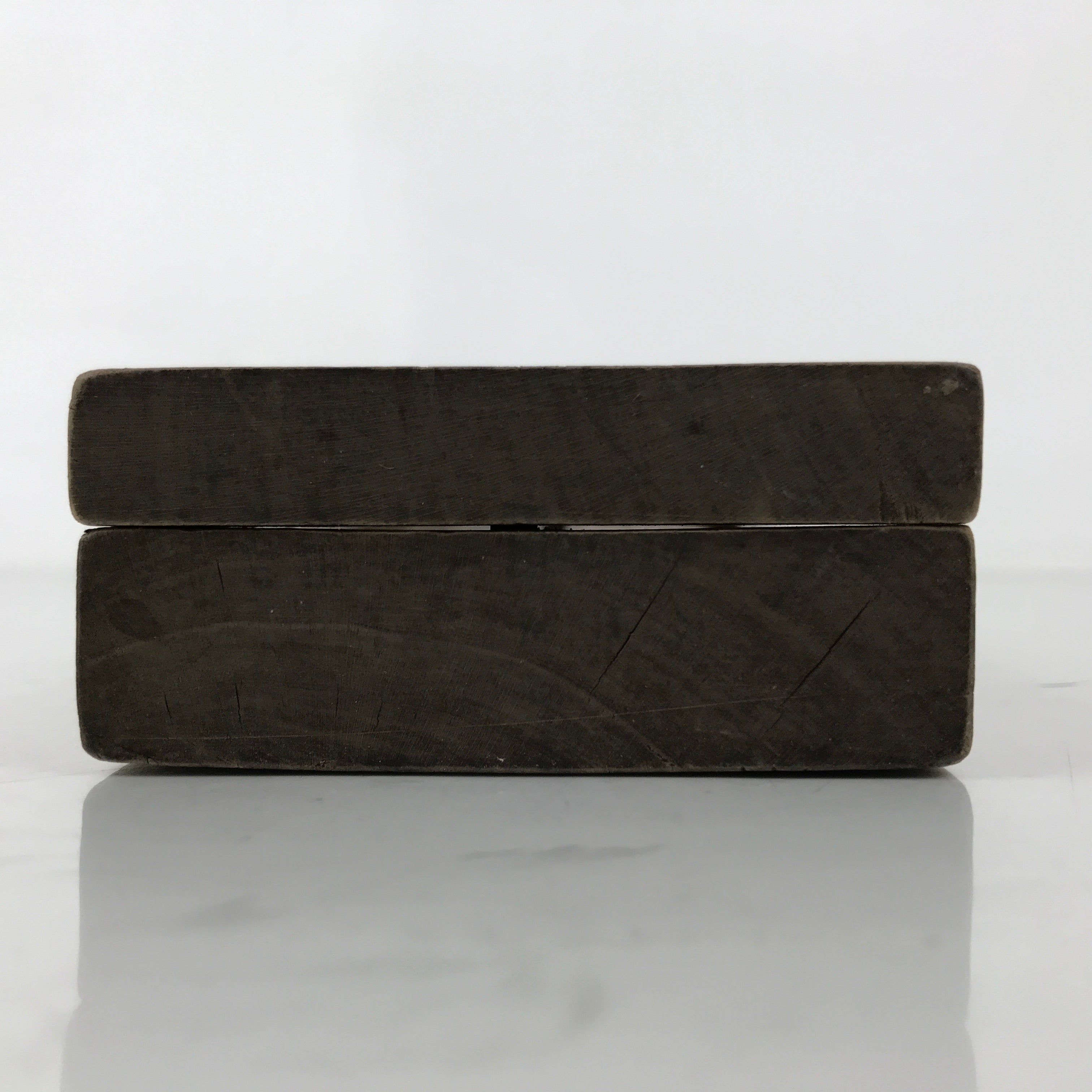 Japanese Wood Carved Kashigata Cake Mold Vtg Sweet Wagashi Matsu Pine Tree Kg614