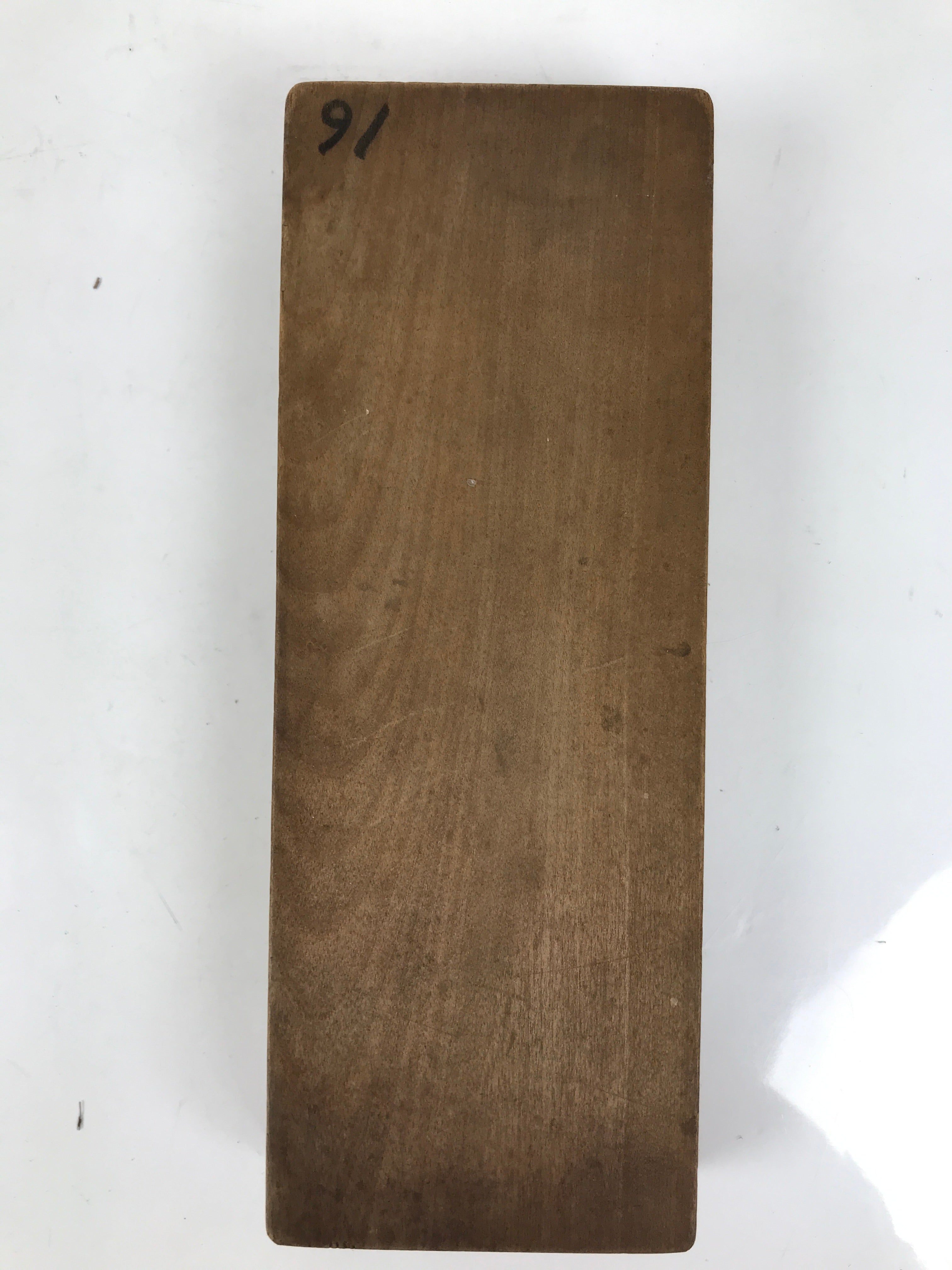 Japanese Wood Carved Kashigata Cake Mold Vtg Sweet Wagashi Mikan Orange Kg692