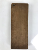 Japanese Wood Carved Kashigata Cake Mold Vtg Sweet Wagashi Mikan Orange Kg692