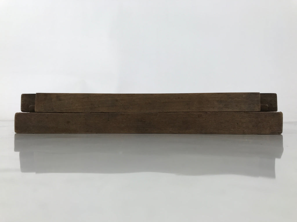Japanese Wood Carved Kashigata Cake Mold Vtg Sweet Wagashi Mikan Orange Kg713