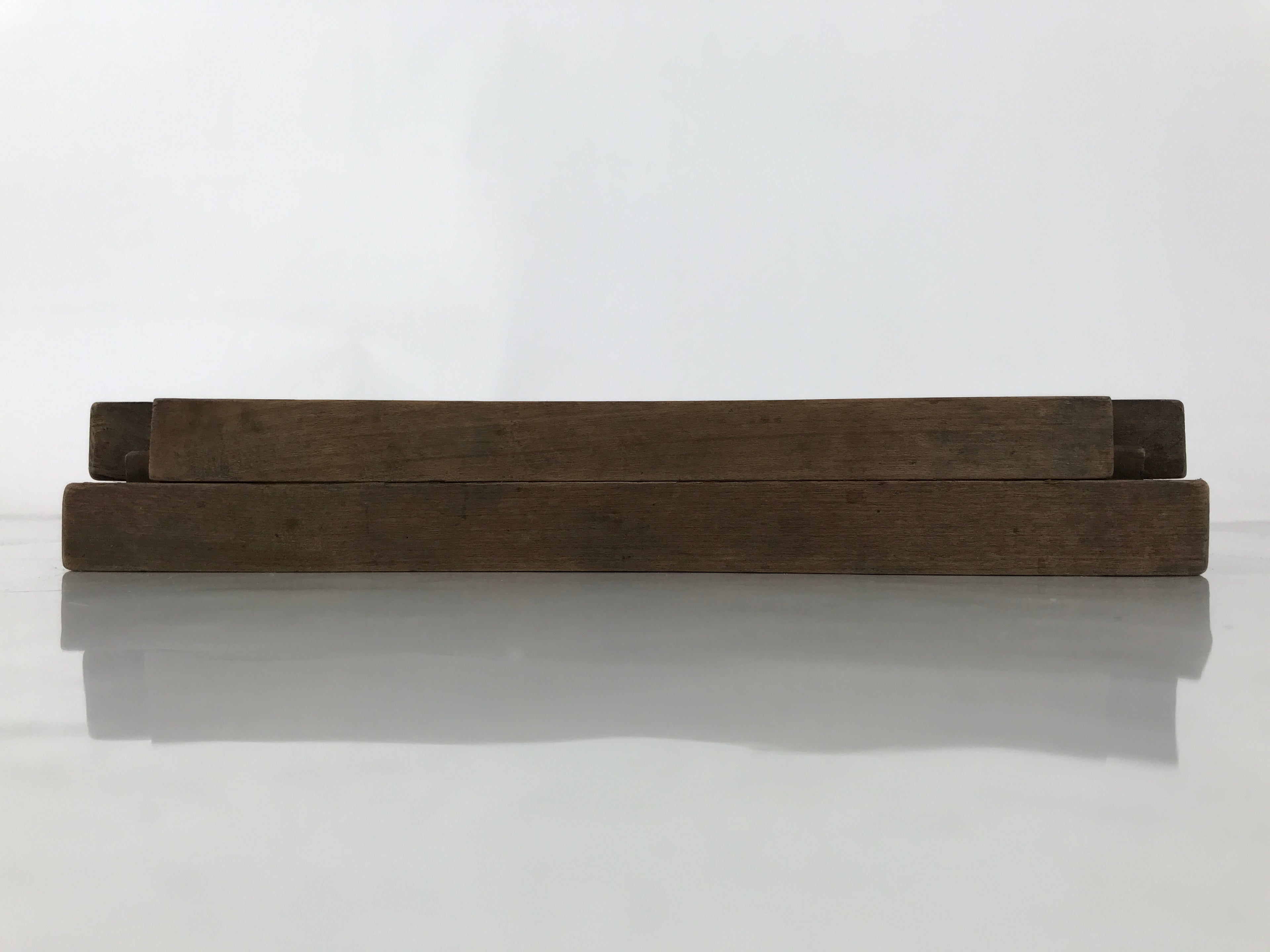 Japanese Wood Carved Kashigata Cake Mold Vtg Sweet Wagashi Mikan Orange Kg713
