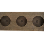 Japanese Wood Carved Kashigata Cake Mold Vtg Sweet Wagashi Mikan Orange Kg713