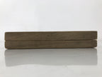 Japanese Wood Carved Kashigata Cake Mold Vtg Sweet Wagashi Minogame Turtle Kg608
