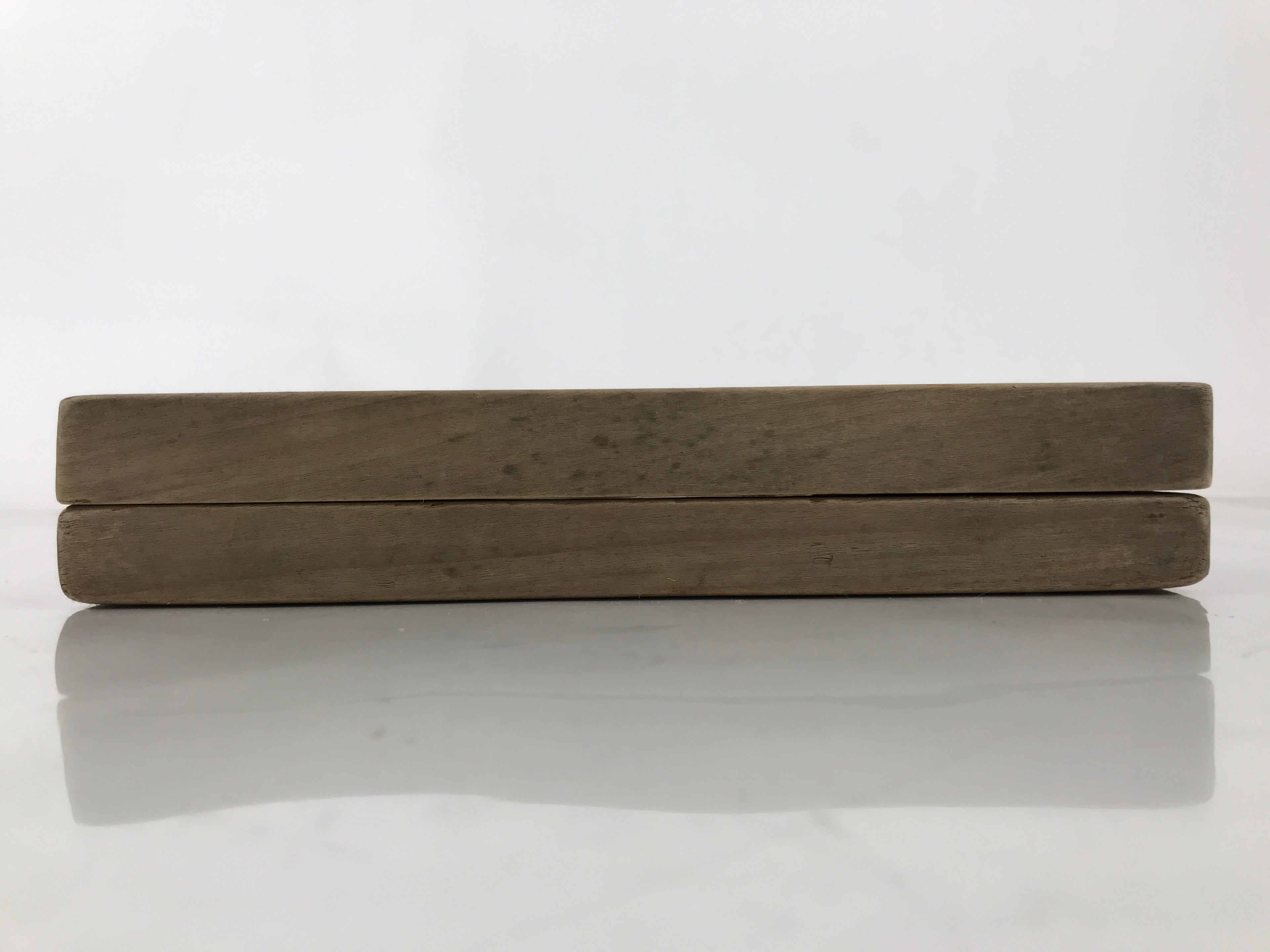 Japanese Wood Carved Kashigata Cake Mold Vtg Sweet Wagashi Minogame Turtle Kg608